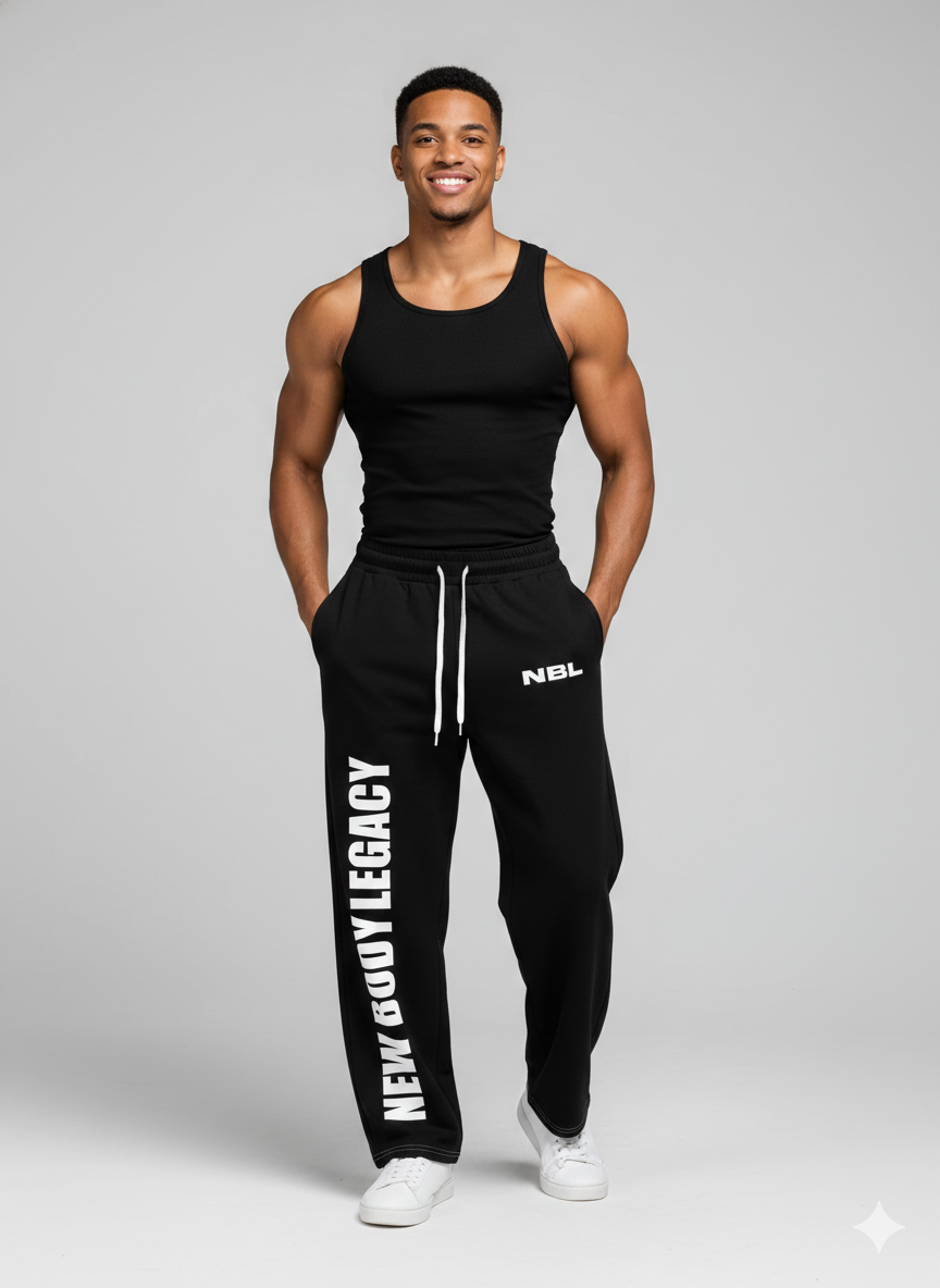 Wide-leg joggers