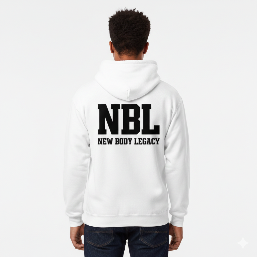 Youth heavy blend hoodie - White