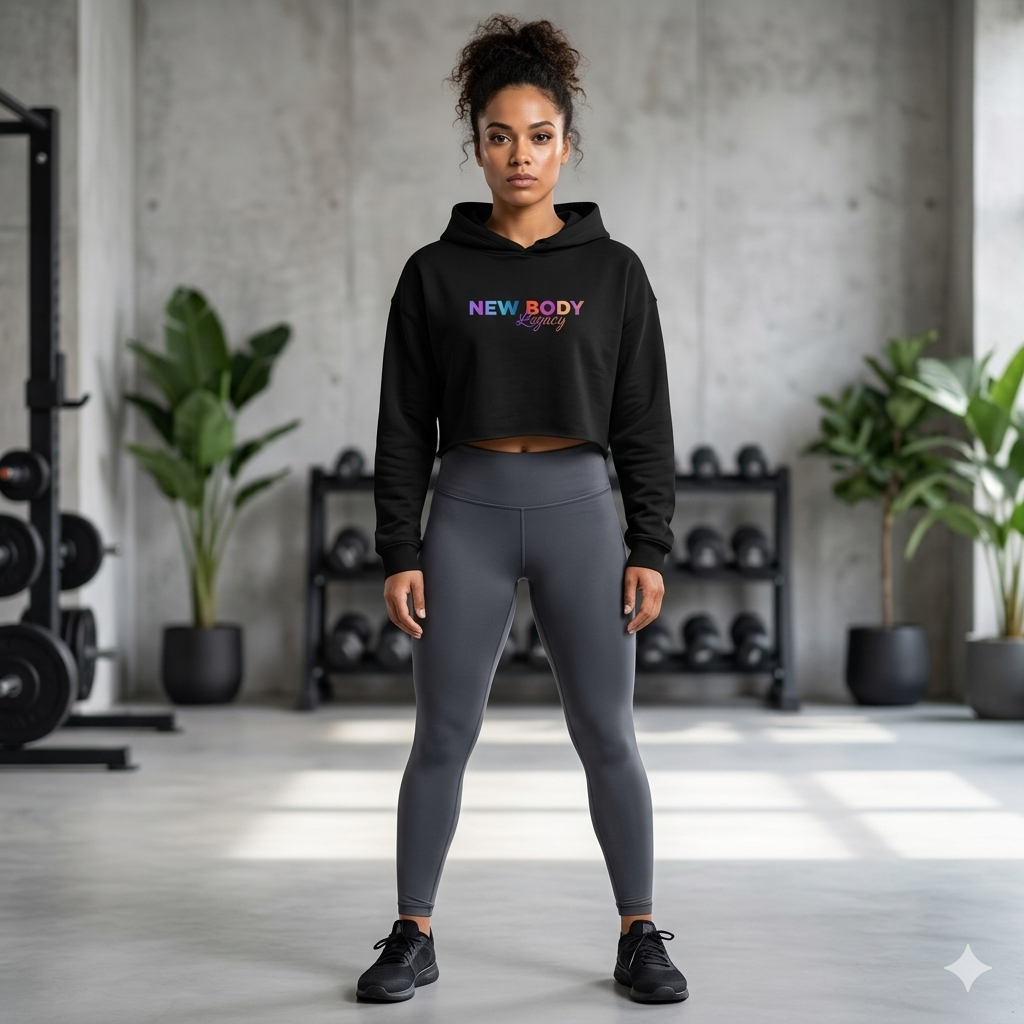 Women's Crop Hoodies & Sweatshirts