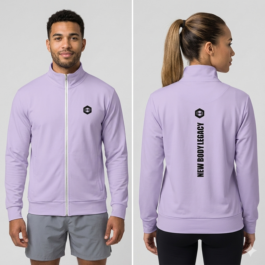 Unisex track jacket - Purple