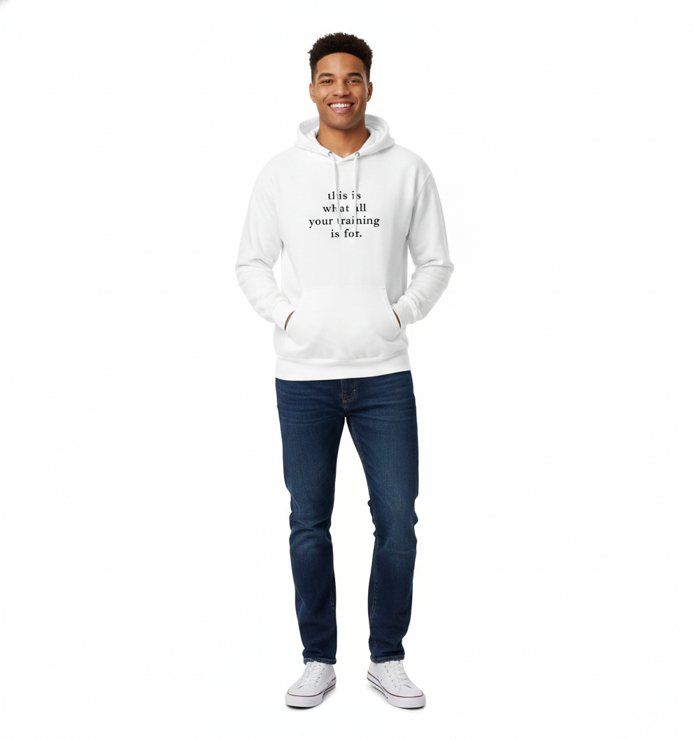 Unisex premium mid-weight hoodie - Design 1