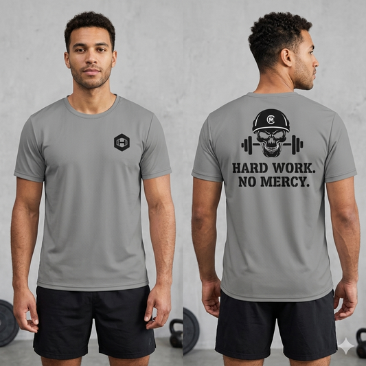 Men's athletic t-shirt - Grey