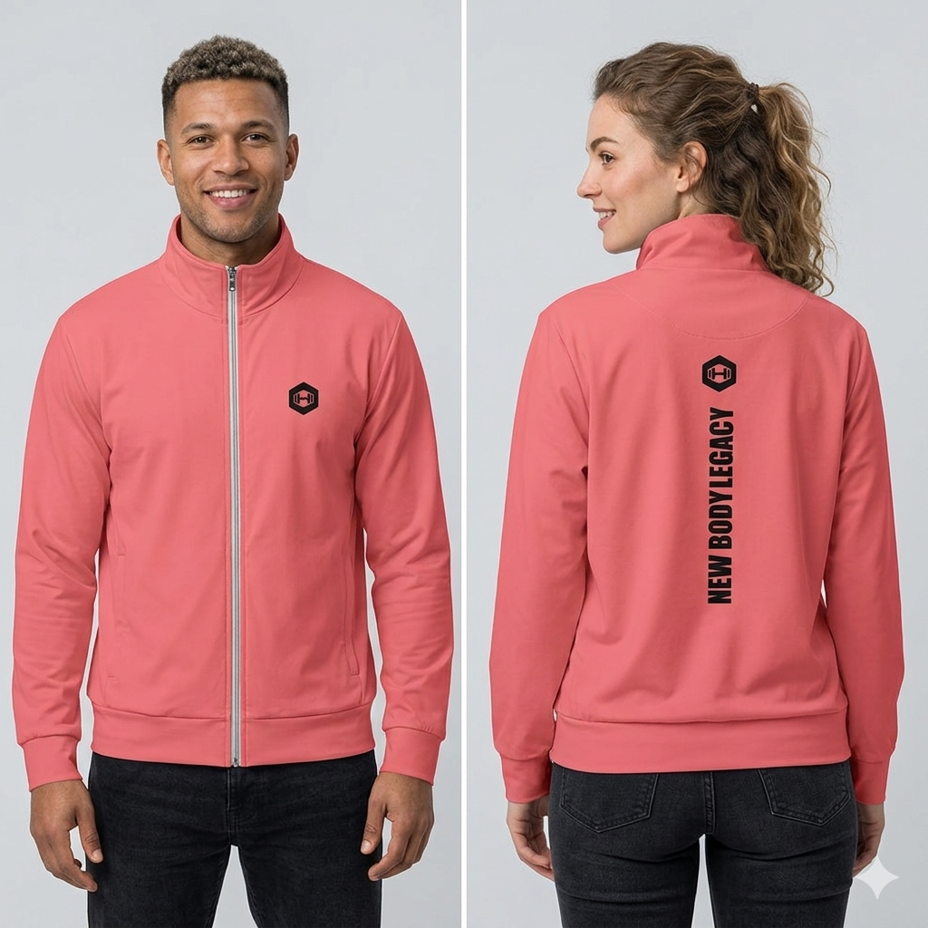 Unisex track jacket - Pink