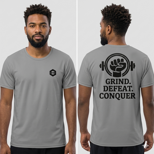 Men's athletic t-shirt - Grey
