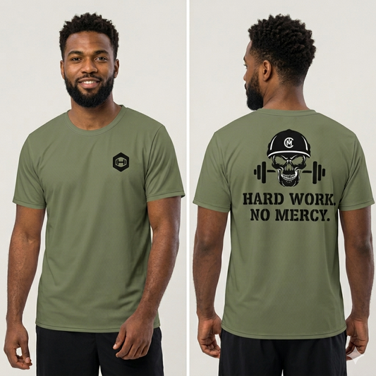 Men's athletic t-shirt - Green