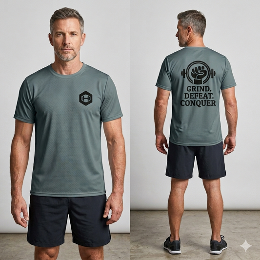 Men's athletic t-shirt - Teal