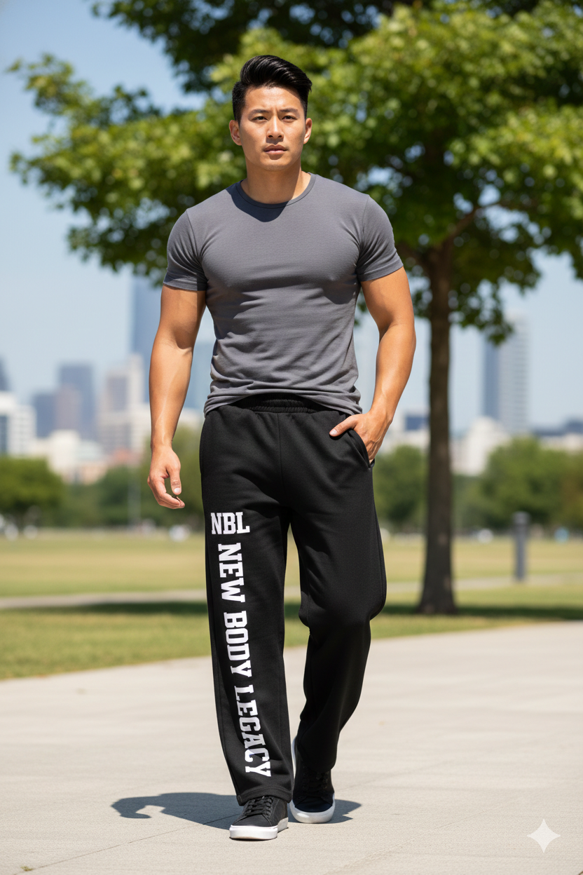 Wide-leg joggers