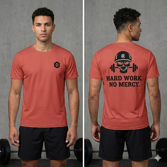Men's athletic t-shirt - Red