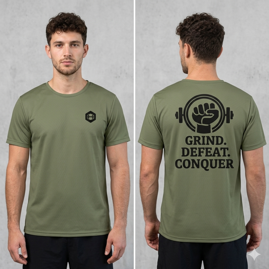 Men's athletic t-shirt - Green