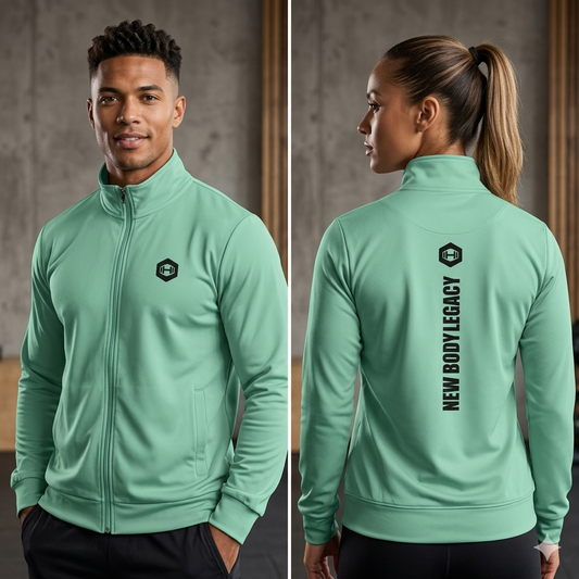 Unisex track jacket - Green