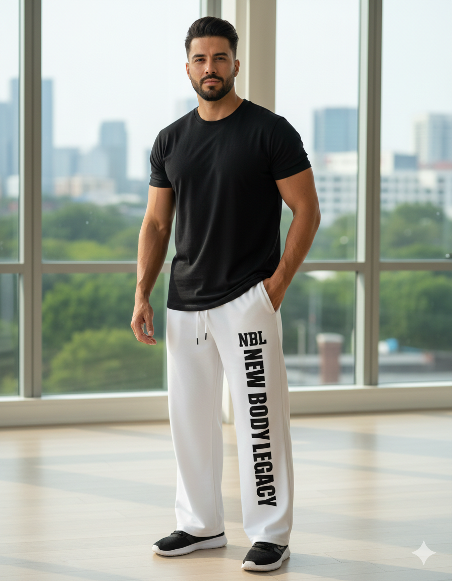 Wide-leg joggers