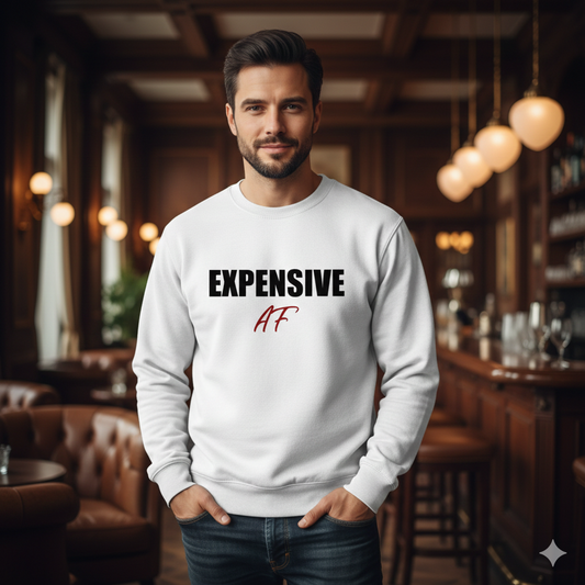 Unisex eco sweatshirt - Expensive AF