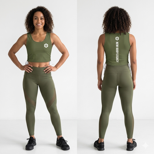 Crop Top - Green