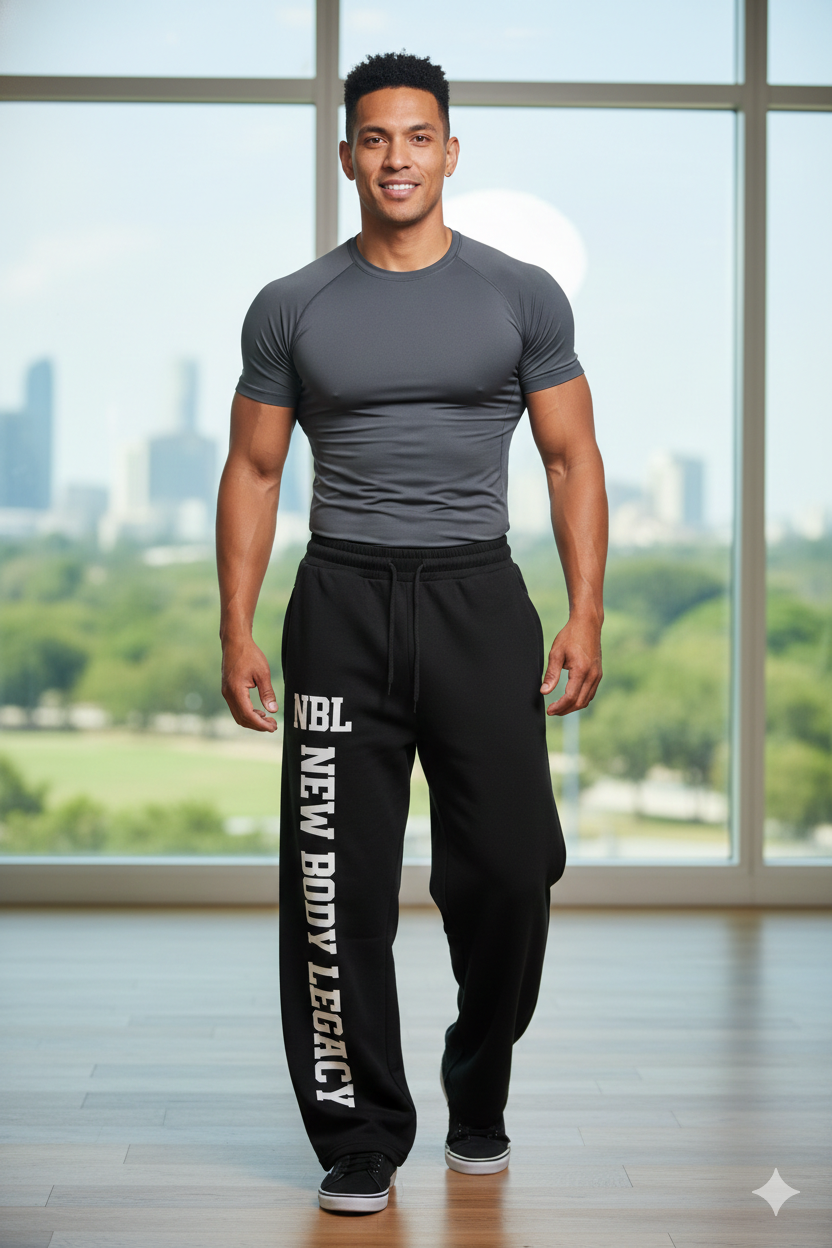 Wide-leg joggers