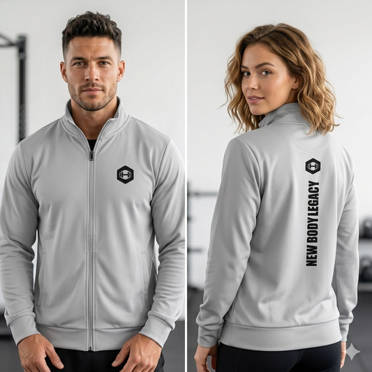 Unisex track jacket - Grey